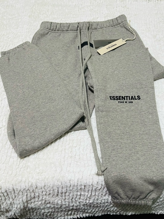 Essentials Other - Essentials Men’s Grey Joggers with Logo